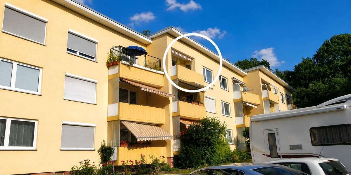 Etagenwohnung Wolfsburg Alt-Wolfsburg - 3 Zimmer, 64 m&sup2;, 115.000&euro; | Angebot:27125575