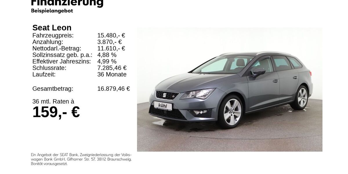 Seat Leon 77.210 km 15.280 &euro; Gifhorn 38518