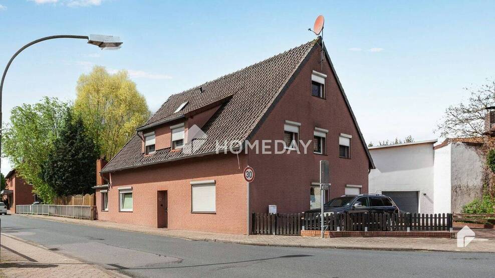 Gemütliche Erdgeschosswohnung mit überdachter Terrasse und Gartenidylle in Weyhausen 3 zimmer