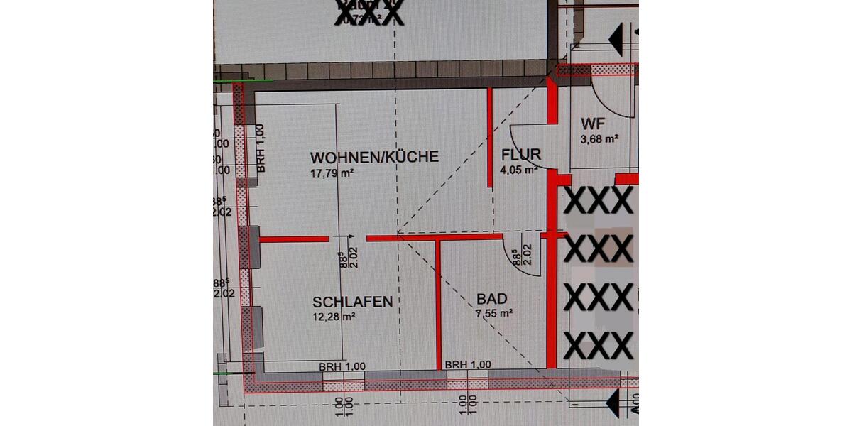 Etagenwohnung Adenbüttel - 2 Zimmer, 43 m&sup2;, 550&euro; | Angebot:25832630