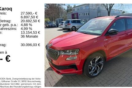 Skoda Karoq 43.250 km 27.290 &euro; Gifhorn 38518