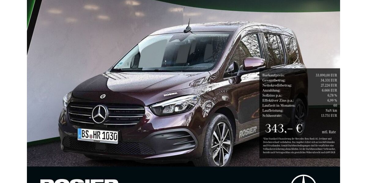 Mercedes-Benz T-Klasse 9.900 km 33.890 € Braunschweig 38122