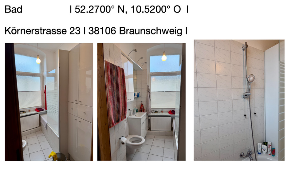 Etagenwohnung Braunschweig Nordstadt - 5 Zimmer, 130 m&sup2;, 1.600&euro; | Angebot:24639441