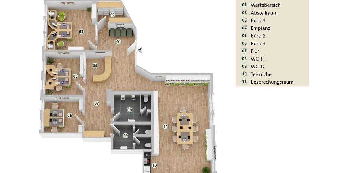 Gewerbeobjekt Gifhorn - 1.600&euro; | Angebot:25995669