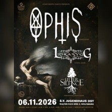 Ophis + Utter Silence + Lidrasygg 06.11.2026 s.v. Jugendhaus Ost