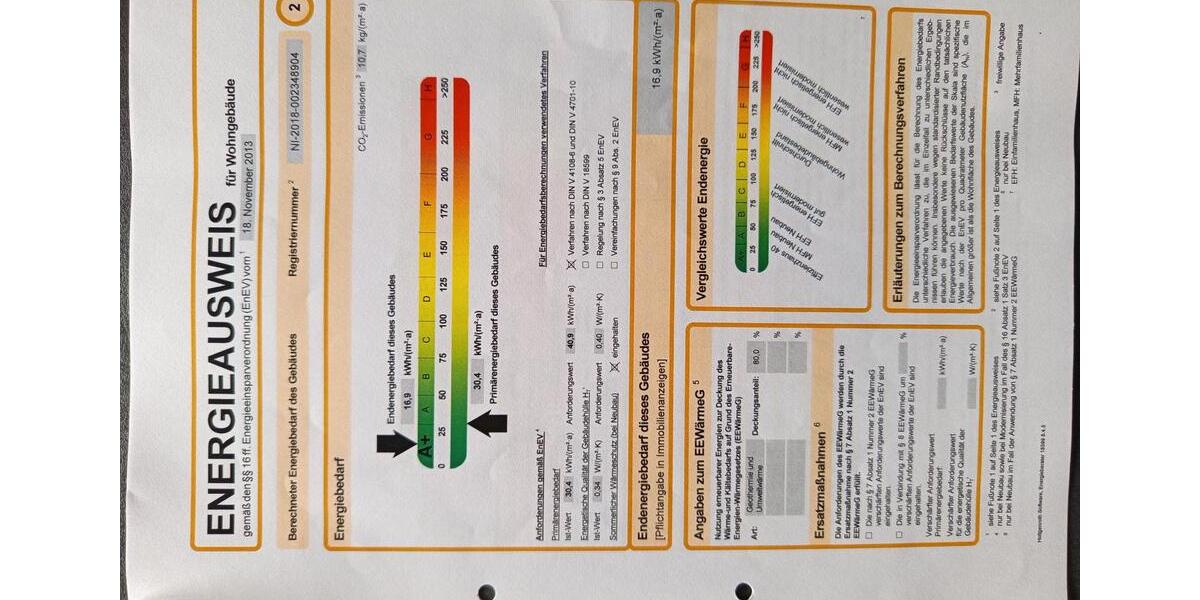 Etagenwohnung Sassenburg - 3 Zimmer, 63 m&sup2;, 249.000&euro; | Angebot:24303254