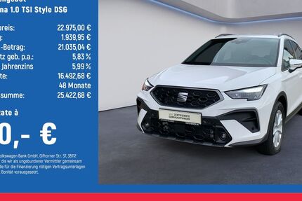 Seat Arona 27.100 km 22.875 &euro; Braunschweig 38114