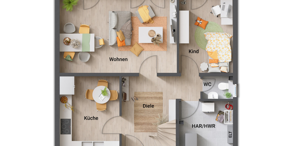 Einfamilienhaus Veltheim ehem. Bahnhof Veltheim (Ohe) - 5 Zimmer, 119 m&sup2;, 360.450&euro; | Angebot:26015372