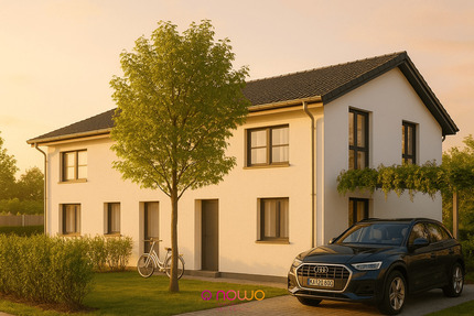 letzte Gelegenheit: Doppelhaus, bezugsfertig, KfW 40 mit über 140 qm Wfl. 4 zimmer