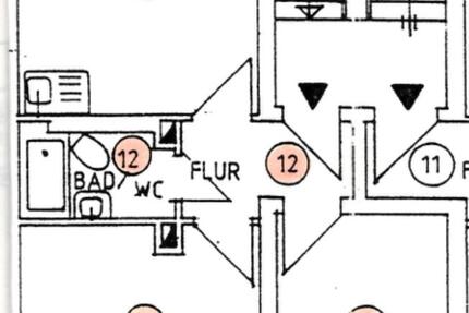 Wohnung Salzgitter - 2.5 Zimmer, 45 m&sup2;, 41.500&euro; | Angebot:25048314