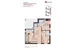 Etagenwohnung Wolfsburg Detmerode - 1 Zimmer, 42 m&sup2;, 412&euro; | Angebot:26489541