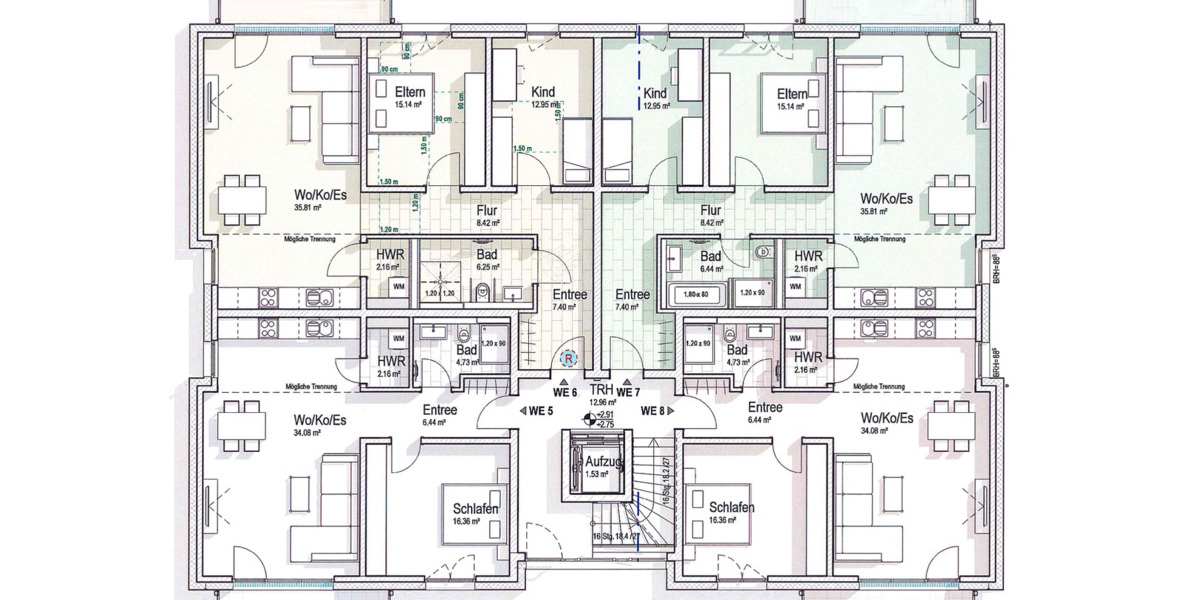 Etagenwohnung Wolfenbüttel Fümmelse - 2 Zimmer, 264.000&euro; | Angebot:24578185