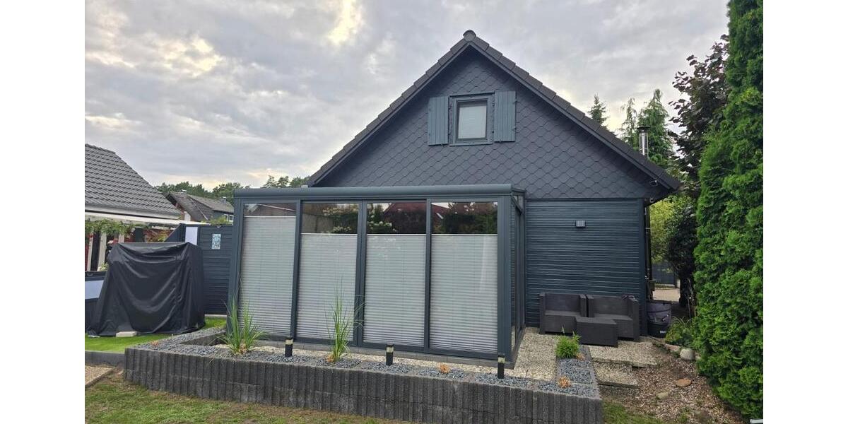 Holzhaus in Sassenburg mit großem Grundstück & Badesee 3 zimmer