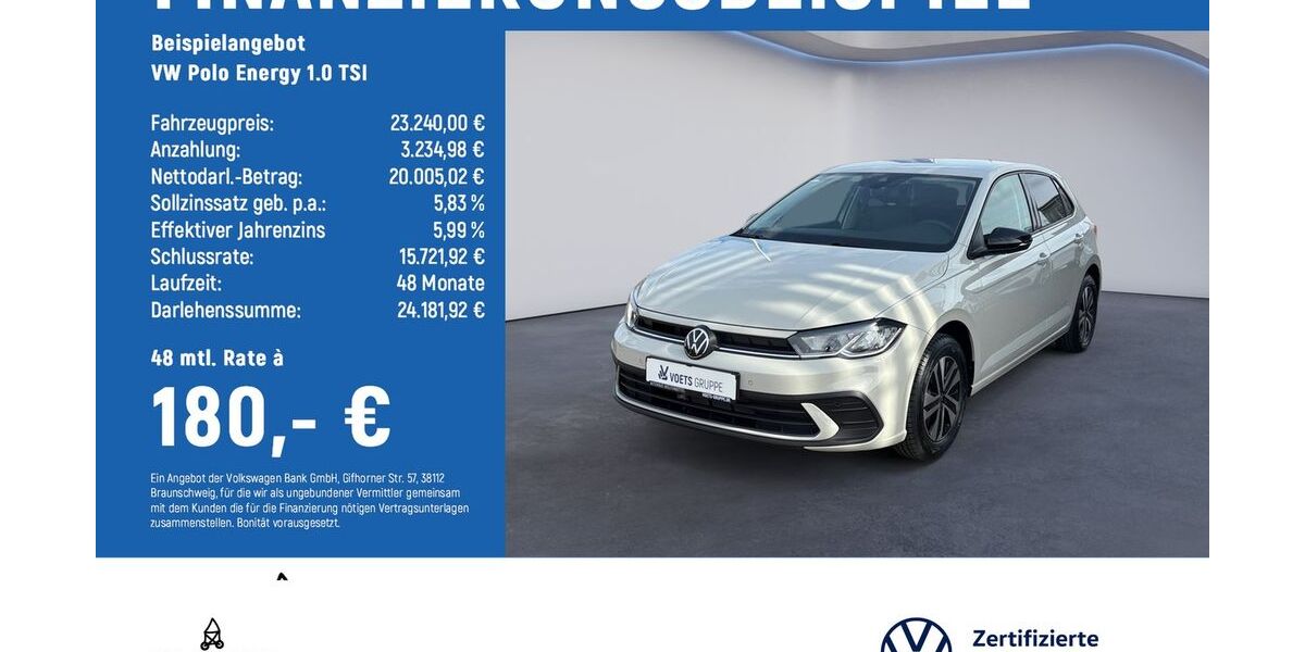VW Polo 6.500 km 23.140 &euro; Wolfenbüttel 38304