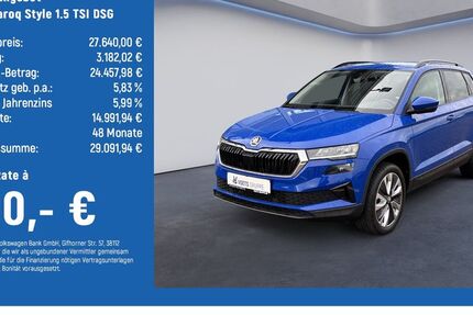 Skoda Karoq 50.000 km 26.840 &euro; Wolfenbüttel 38304