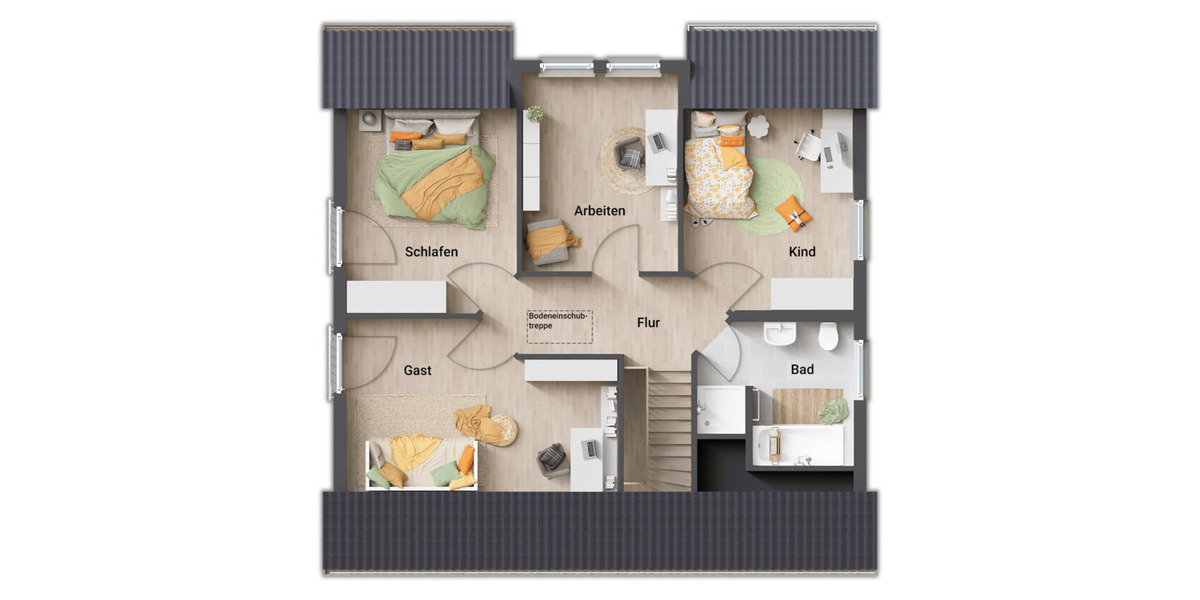 Einfamilienhaus Cremlingen Schulenrode - 5 Zimmer, 144 m&sup2;, 397.190&euro; | Angebot:26696065