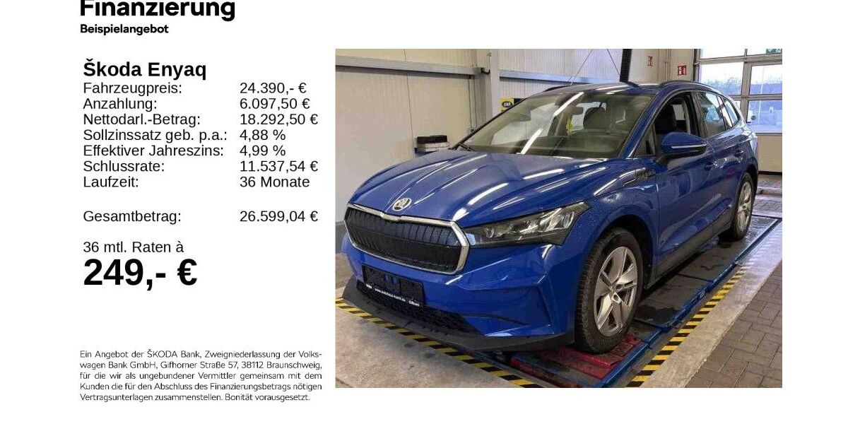 Skoda Enyaq 20.750 km 23.390 &euro; Gifhorn 38518