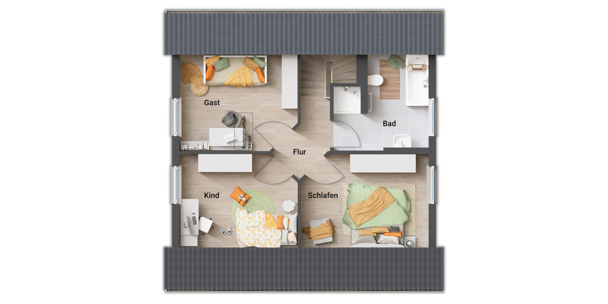 Einfamilienhaus Wendeburg Meerdorf - 4 Zimmer, 109 m&sup2;, 299.350&euro; | Angebot:26064561