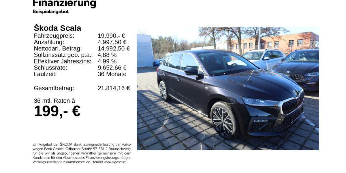 Skoda Scala 14.000 km 19.790 &euro; Gifhorn 38518