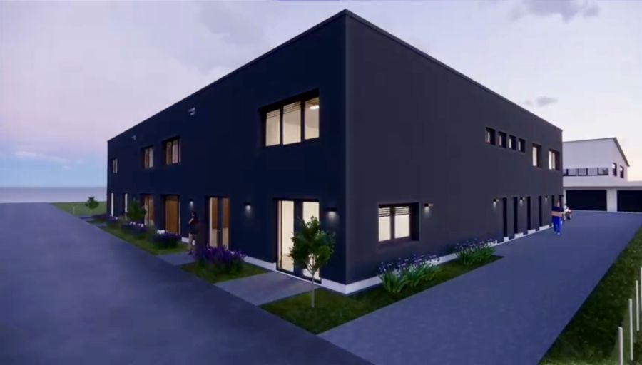 2 x flexible Laden- Büroflächen 33qm - auf 54qm erweiterbar in KFW40 Neubau - Gewerbeobjekt Vechelde | Angebot:26786472