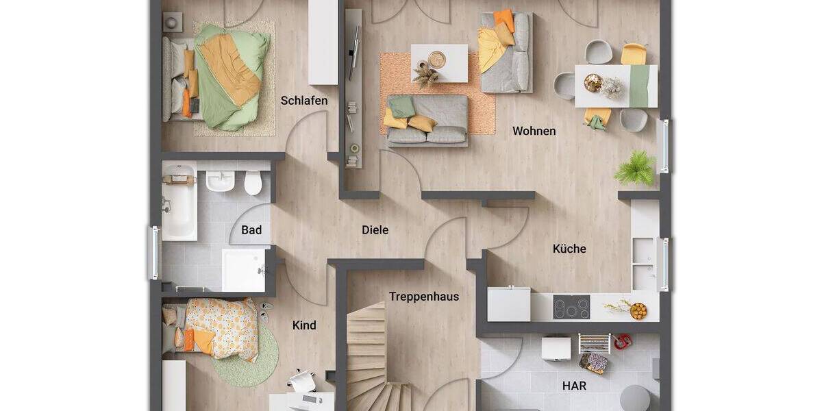 Einfamilienhaus Schöppenstedt - 5 Zimmer, 166 m&sup2;, 337.500&euro; | Angebot:25669712