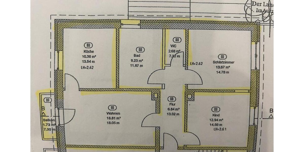 Etagenwohnung Söhlde - 3 Zimmer, 76 m&sup2;, 189.000&euro; | Angebot:26411194