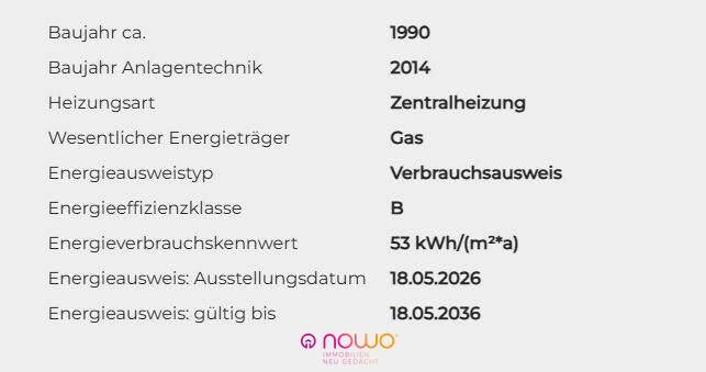 Reihenendhaus Cremlingen Gardessen - 3 Zimmer, 110 m&sup2;, 339.000&euro; | Angebot:26696073