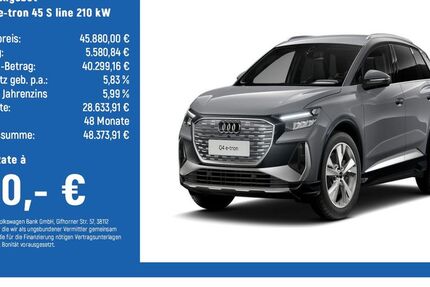 Audi Q4 e-tron 3.900 km 44.550 &euro; Braunschweig 38124