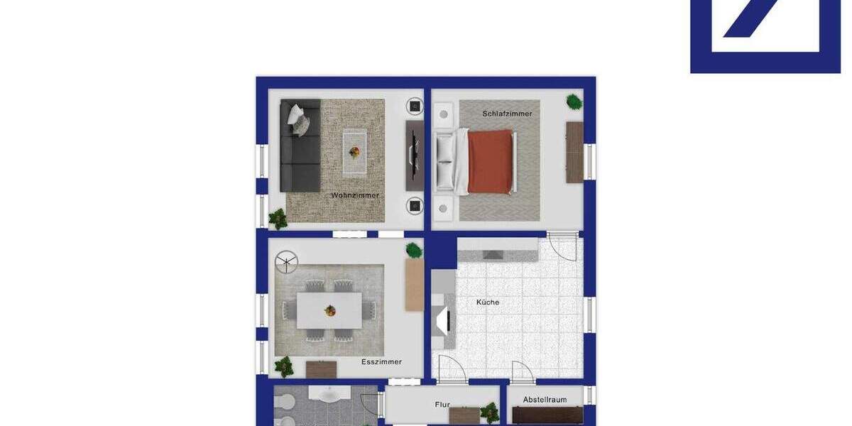 Etagenwohnung Salzgitter Beddingen - 3 Zimmer, 83 m&sup2;, 98.000&euro; | Angebot:25685676