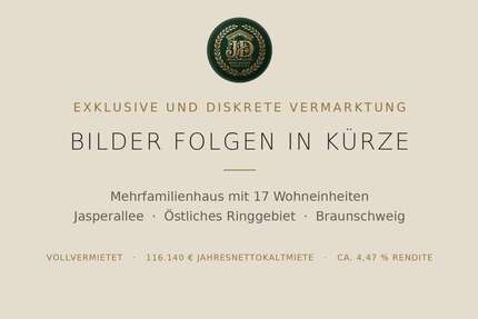 Haus Braunschweig Östliches Ringgebiet - 44 Zimmer, 1.175 m&sup2;, 2.249.000&euro; | Angebot:27454505
