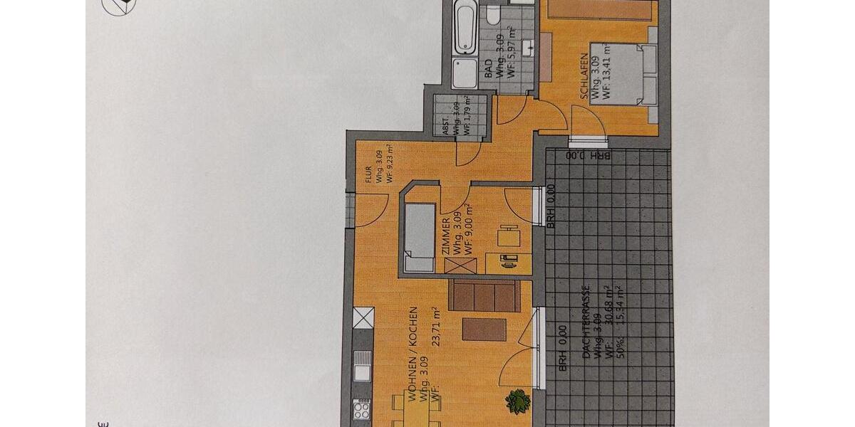 Etagenwohnung Sassenburg - 3 Zimmer, 63 m&sup2;, 249.000&euro; | Angebot:24303254
