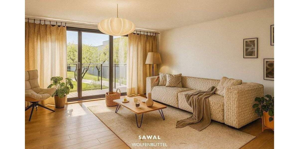 Etagenwohnung Wolfenbüttel Fümmelse - 2 Zimmer, 264.000&euro; | Angebot:24578189