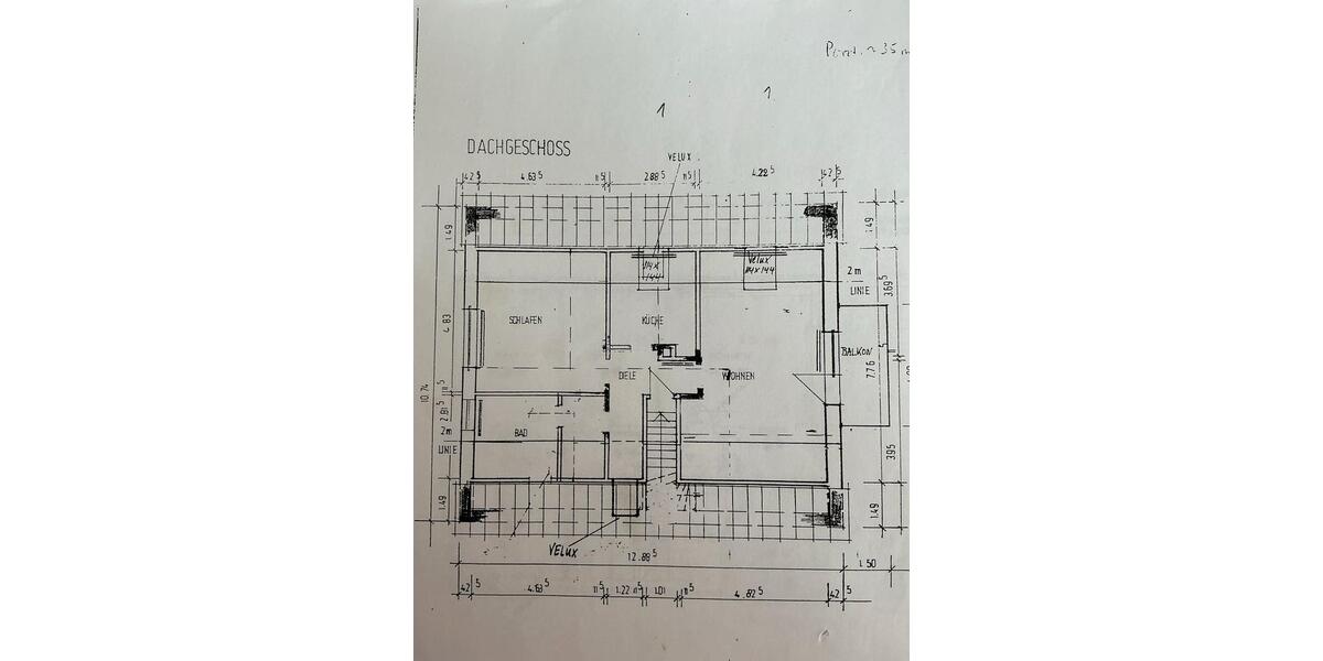 Dachgeschoßwohnung Wolfsburg Ehmen - 2 Zimmer, 68 m&sup2;, 680&euro; | Angebot:24753033