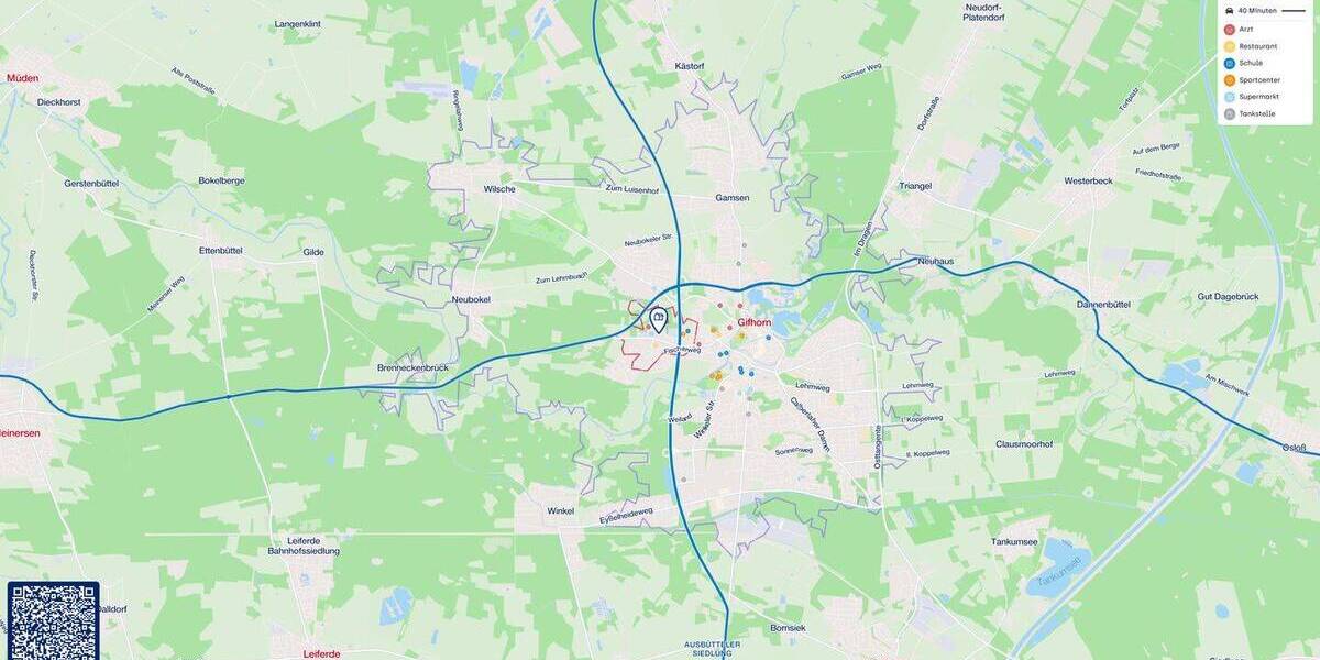 Etagenwohnung Gifhorn - 2 Zimmer, 50 m&sup2;, 198.000&euro; | Angebot:26515356