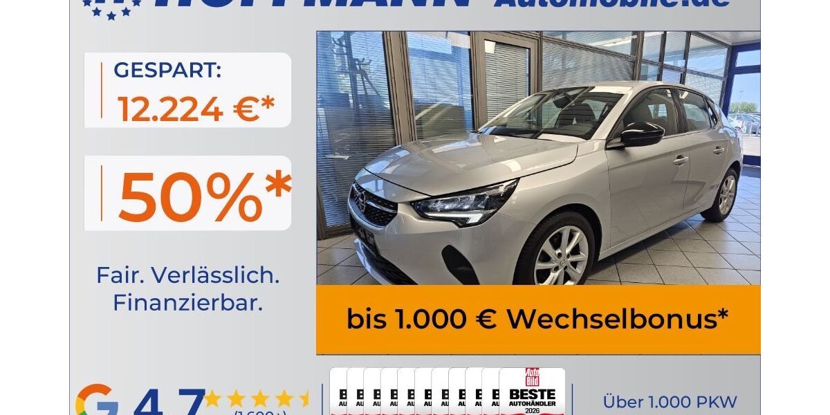 Opel Corsa 33.244 km 12.400 &euro; Wolfsburg-Heiligendorf 38444