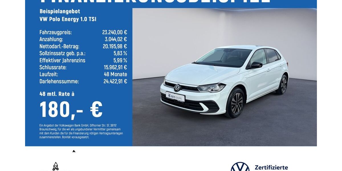 VW Polo 6.500 km 22.840 &euro; Wolfenbüttel 38304