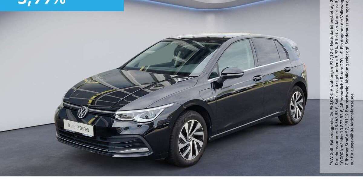 VW Golf 42.300 km 21.580 &euro; Braunschweig 38124