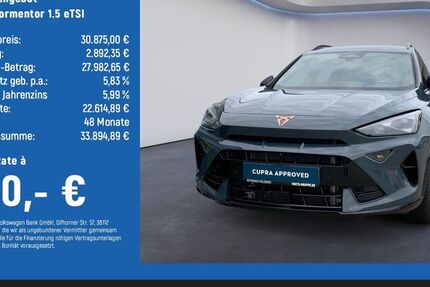 Cupra Formentor 26.440 km 30.875 &euro; Braunschweig 38114