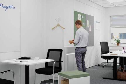 Flexibel gestaltbare modernisierte Büroräume in Braunschweig - All-in-Miete zimmer