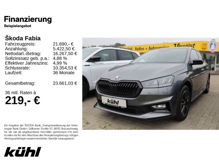 Skoda Fabia 2.500 km 21.490 € Gifhorn 38518