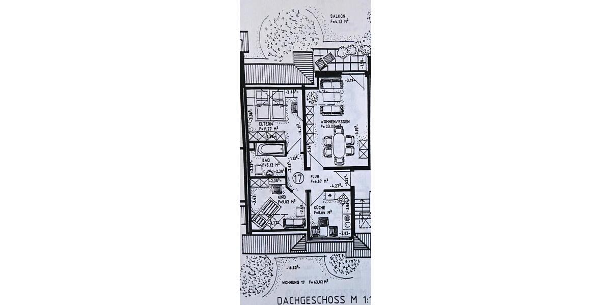 Dachgeschoßwohnung Peine - 3 Zimmer, 64 m&sup2;, 165.000&euro; | Angebot:26367653
