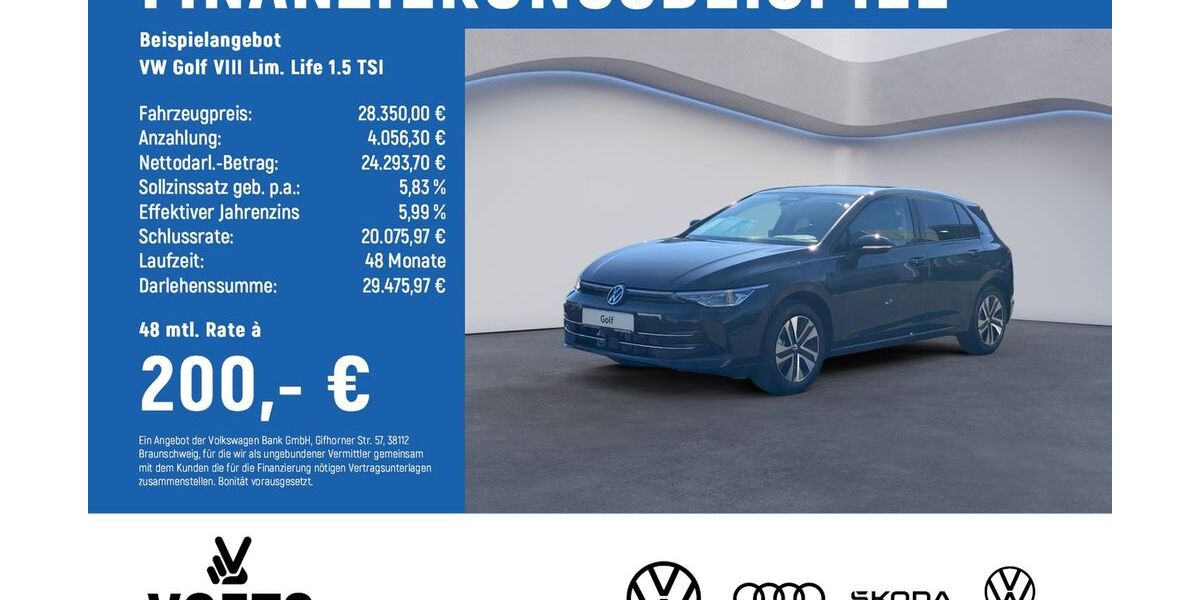 VW Golf 9.787 km 27.980 &euro; Braunschweig 38124