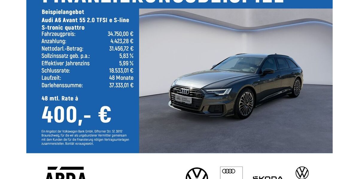 Audi A6 67.200 km 34.750 &euro; Braunschweig 38108