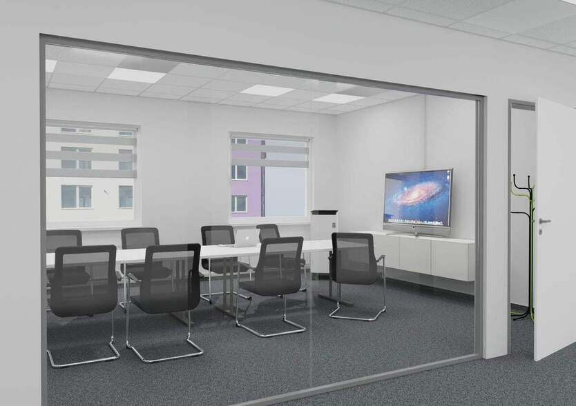 Flexibel gestaltbare modernisierte Büroräume in Braunschweig - All-in-Miete zimmer