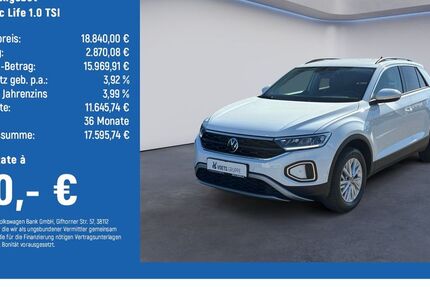 VW T-Roc 59.600 km 17.840 &euro; Wolfenbüttel 38304