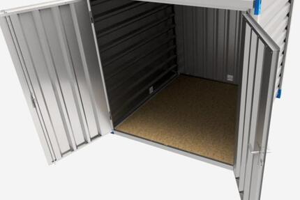 AKTION verlängert bis 15.09.2025 MATERIALCONTIANER 2,25 m 2S BLUE Lagercontaine Werkzeugbox zimmer