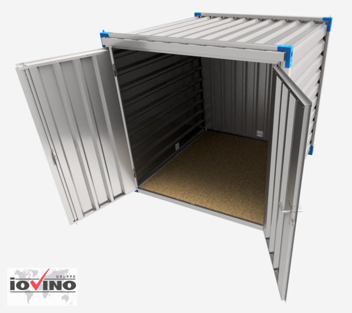 AKTION verlängert bis 15.09.2025 MATERIALCONTIANER 2,25 m 2S BLUE Lagercontaine Werkzeugbox zimmer