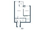 Hochparterre Wolfenbüttel - 2 Zimmer, 53 m&sup2;, 495&euro; | Angebot:27613999