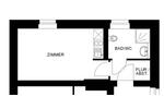 Etagenwohnung Braunschweig Nordstadt - 1 Zimmer, 25 m&sup2;, 345&euro; | Angebot:26163786