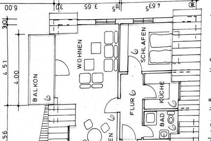 Wohnung Braunschweig Wabe-Schunter-Beberbach - 2 Zimmer, 48 m&sup2;, 149.000&euro; | Angebot:27167663
